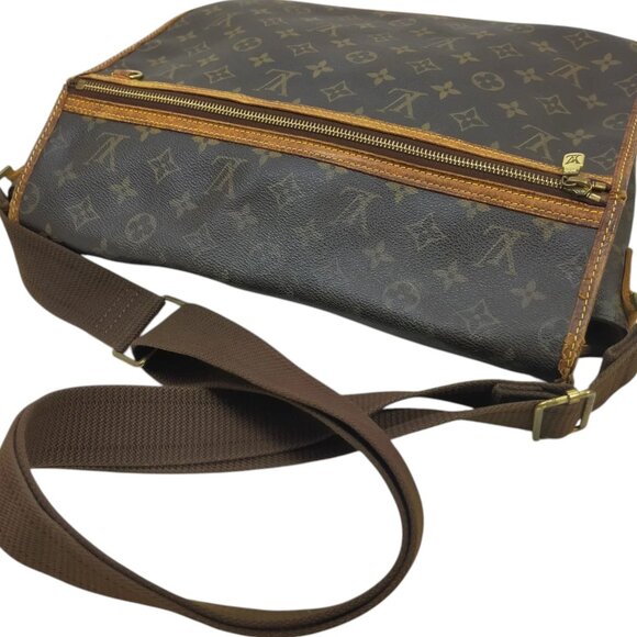 (L3) Authentic Louis Vuitton Crossbody Bag Brown Monogram Luxury Vintage Designe - Picture 2 of 9